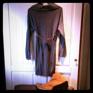 Cozy knit sweater dress